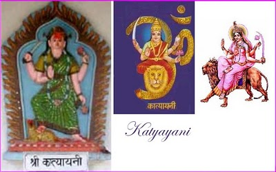 Information About Goddess Navdurga. Nine Avatars of Goddess Durga Navratri, Navdurga Festive Articles   